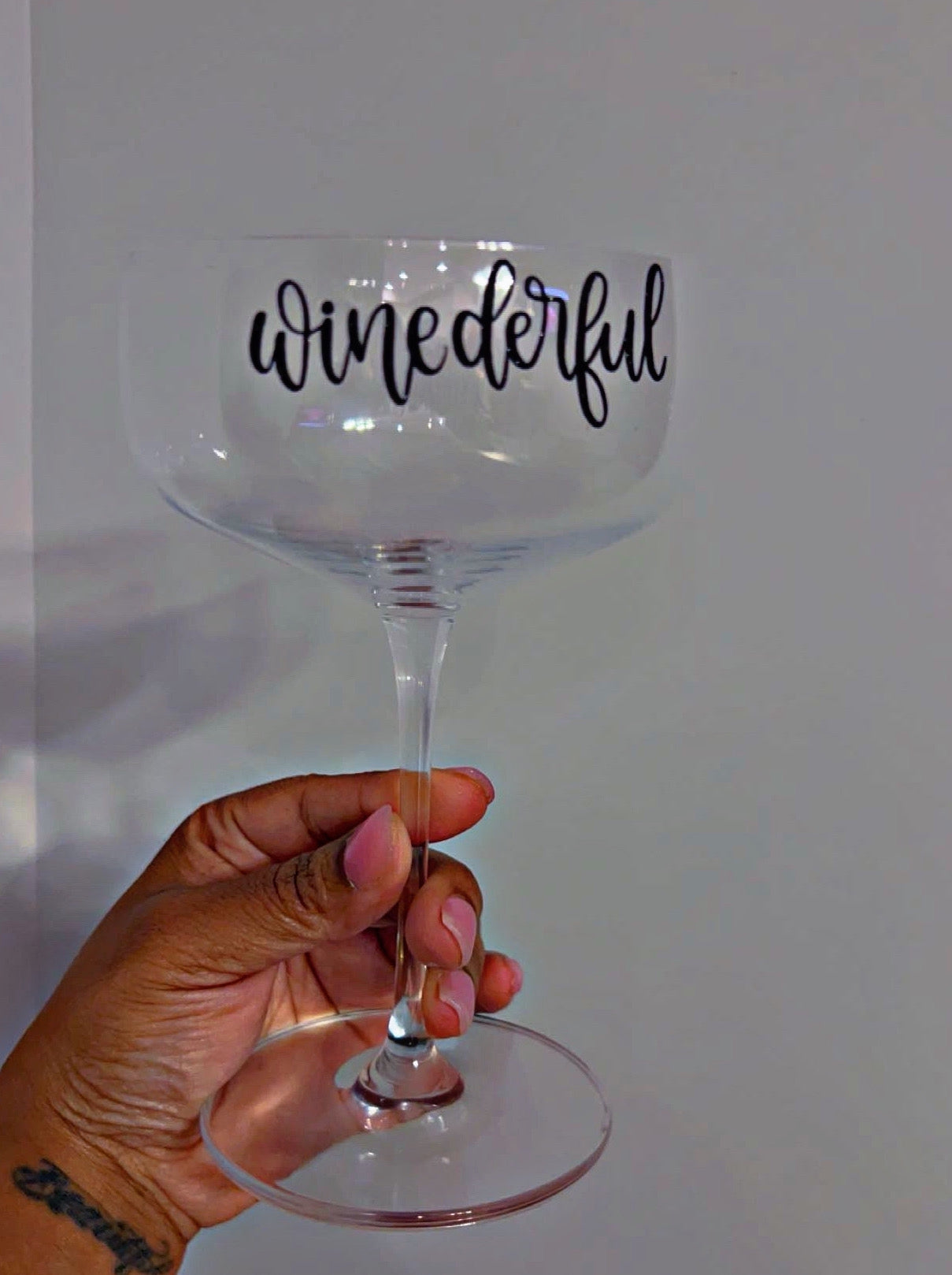 "Winederful" Coupe Glass