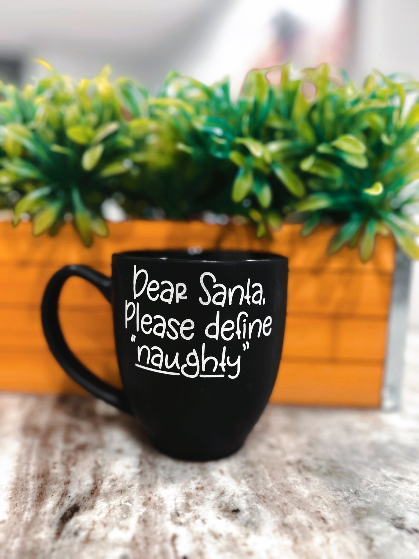 Dear Santa Define “Naughty” Coffee Mug