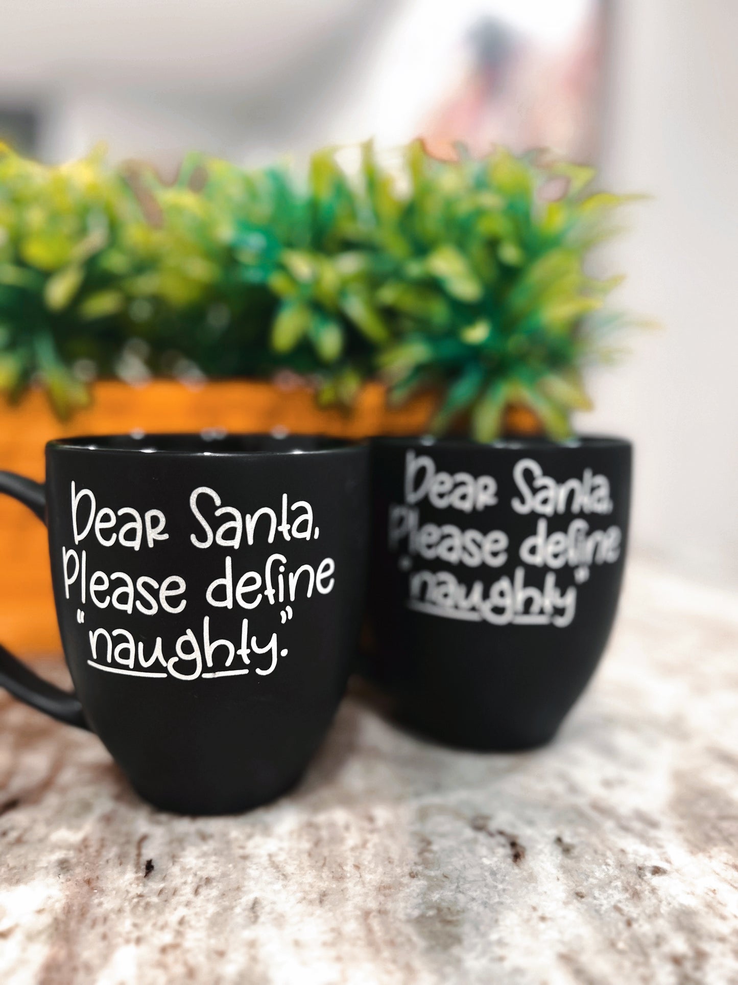 Dear Santa Define “Naughty” Coffee Mug