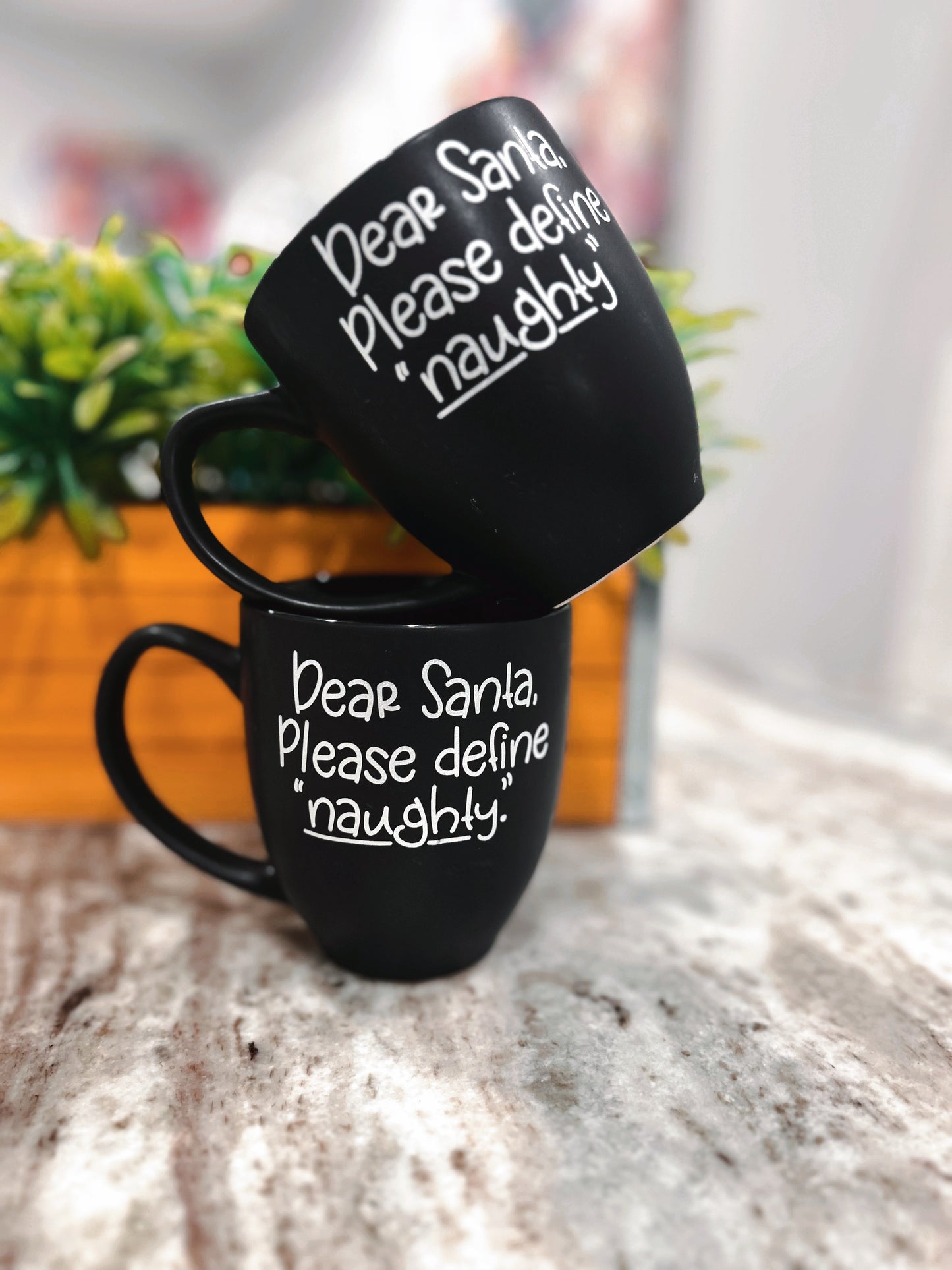 Dear Santa Define “Naughty” Coffee Mug