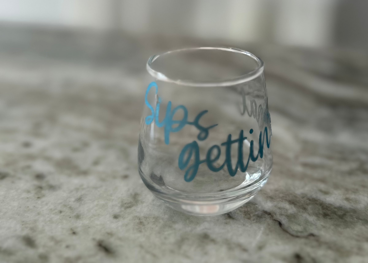 Sips Getting Real Shot Glasses